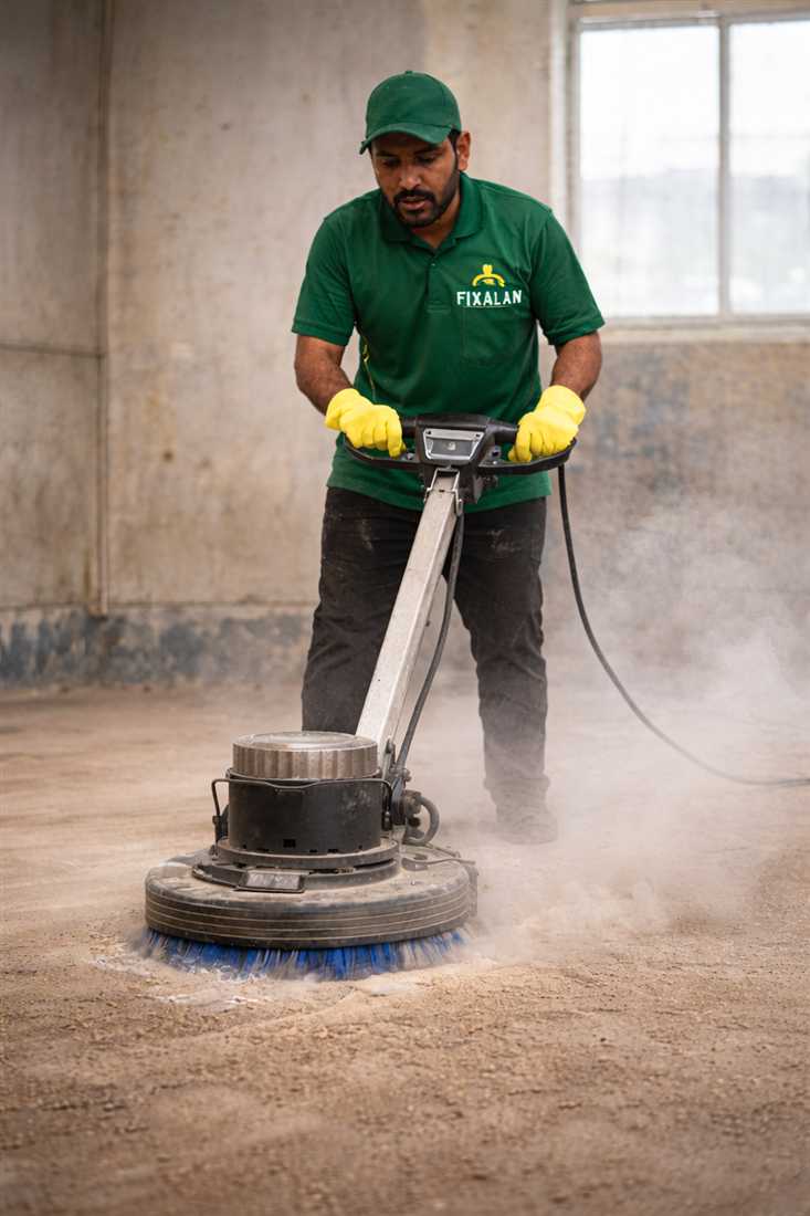 Before and after post-renovation dust cleaning Dubai